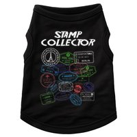 Passport Stamp Collector Wanderer And Adventurer Doggie Tank