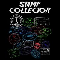 Passport Stamp Collector Wanderer And Adventurer T-Shirt