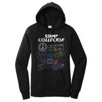 Passport Stamp Collector Wanderer And Adventurer Women's Pullover Hoodie