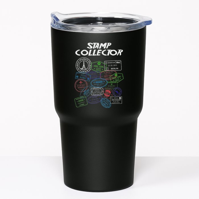 Passport Stamp Collector Wanderer And Adventurer Tumbler