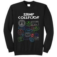 Passport Stamp Collector Wanderer And Adventurer Tall Sweatshirt