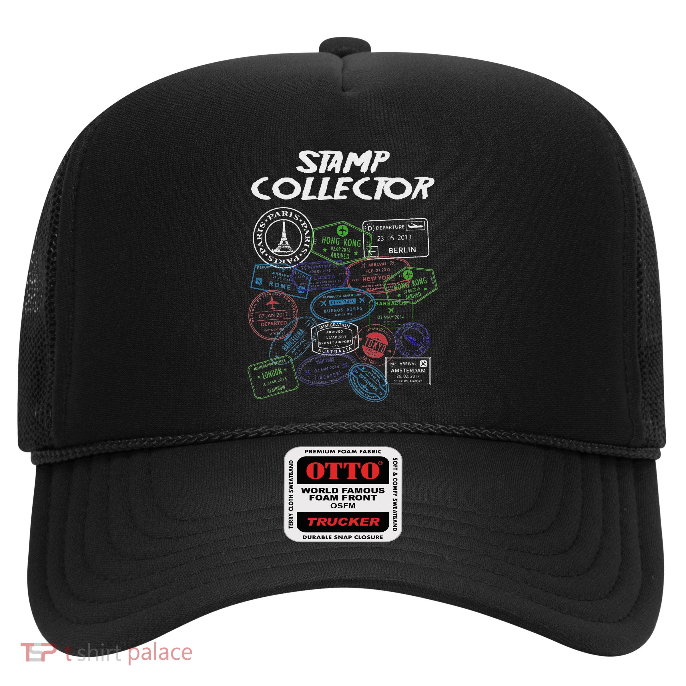 Passport Stamp Collector Wanderer And Adventurer Trucker Hat