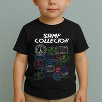Passport Stamp Collector Wanderer And Adventurer Toddler T-Shirt