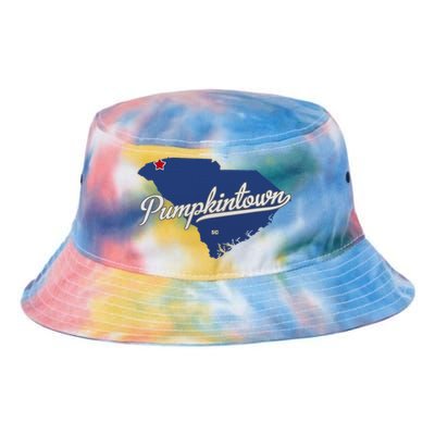 Pumpkintown South Carolina Sc Map Tie Dye Newport Bucket Hat