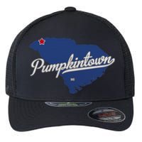 Pumpkintown South Carolina Sc Map Flexfit Unipanel Trucker Cap