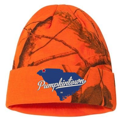 Pumpkintown South Carolina Sc Map Kati Licensed 12" Camo Beanie