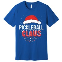 Pickleball Santa Claus Christmas Matching Costume Cool Gift Premium T-Shirt