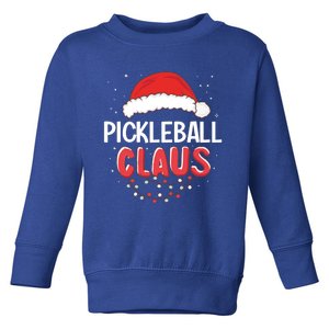 Pickleball Santa Claus Christmas Matching Costume Cool Gift Toddler Sweatshirt