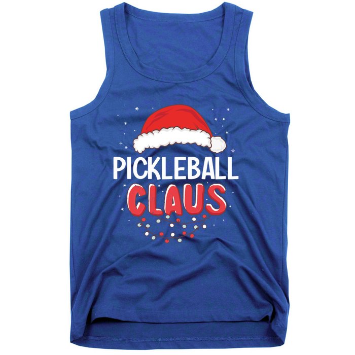 Pickleball Santa Claus Christmas Matching Costume Cool Gift Tank Top