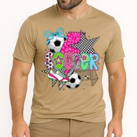Preppy Soccer Coquette Checkered Star Mama Cooling Performance Crew T-Shirt