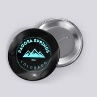 Pagosa Springs Colorado Mountain Town Elevated CO Skiing Button