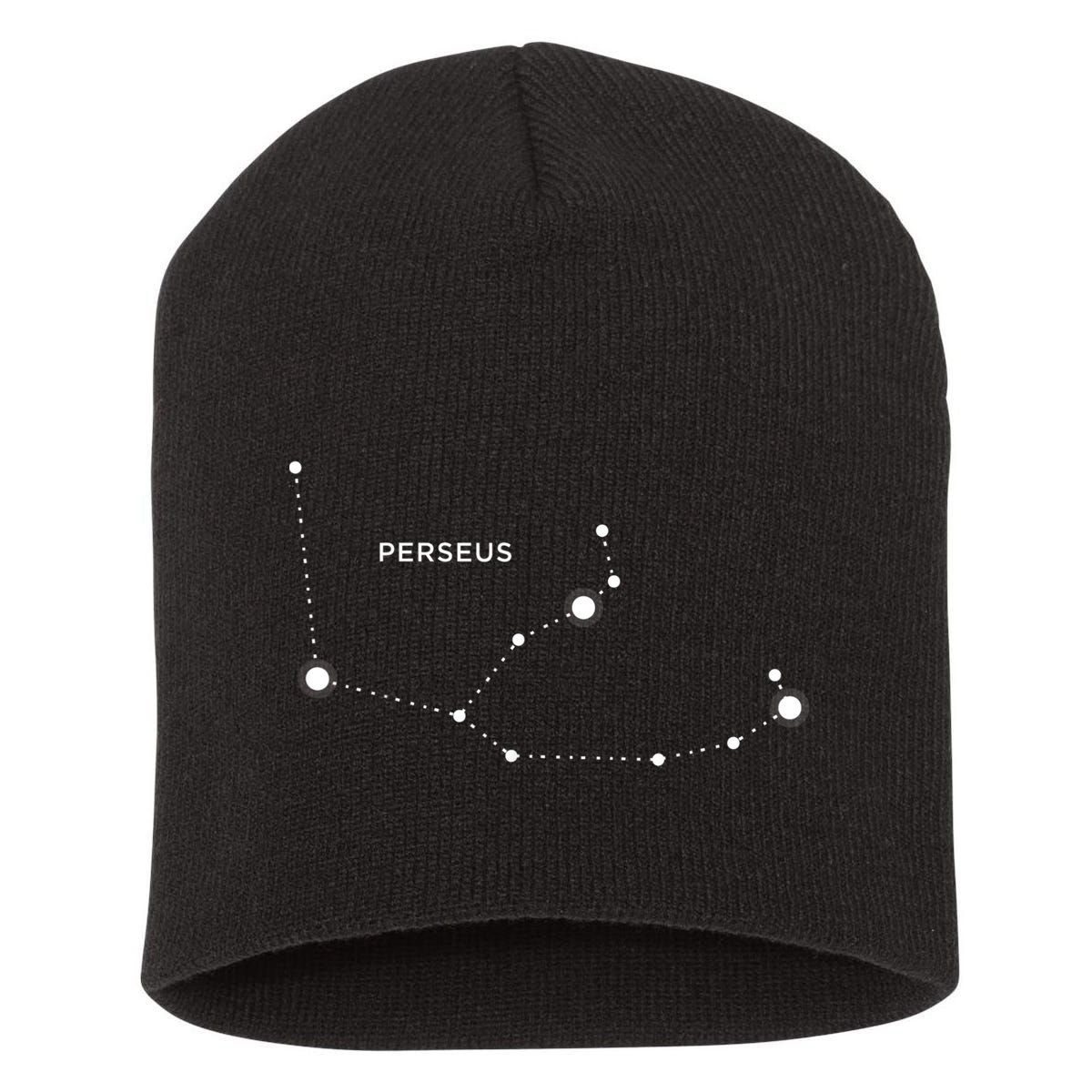 Perseus Star Constellation Zodiac Astronomy Short Acrylic Beanie