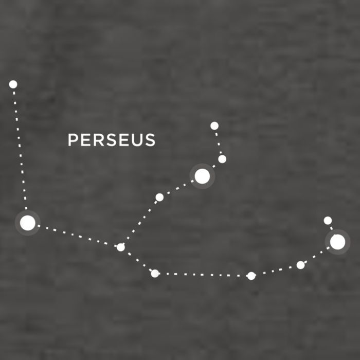 Perseus Star Constellation Zodiac Astronomy Vector Backpack