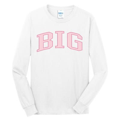 Pink Sorority Crewneck Sweatshirt Tall Long Sleeve T-Shirt