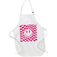 Pink Smile Checkered Retro Apron