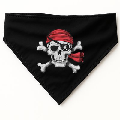 Pirate Skull Crossbones Halloween Costume Boy USA-Made Doggie Bandana