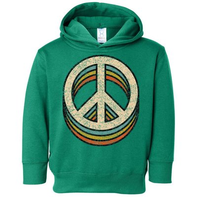 Peace Sign Cool Vintage 60s 70s 80s Women Casual Toddler Hoodie