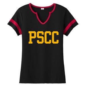 Pellissippi State Community College Ladies Halftime Notch Neck Tee