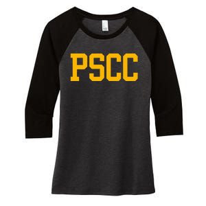 Pellissippi State Community College Women's Tri-Blend 3/4-Sleeve Raglan Shirt