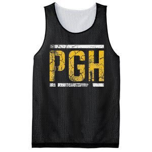 Pittsburgh Steel City Pennsylvania 412 Home Mesh Reversible Basketball Jersey Tank