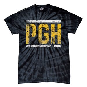 Pittsburgh Steel City Pennsylvania 412 Home Tie-Dye T-Shirt