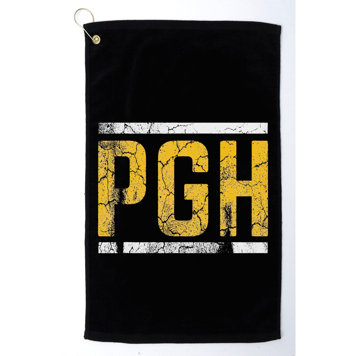 Pittsburgh Steel City Pennsylvania 412 Home Golf Towel