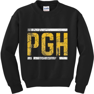 Pittsburgh Steel City Pennsylvania 412 Home Kids Sweatshirt
