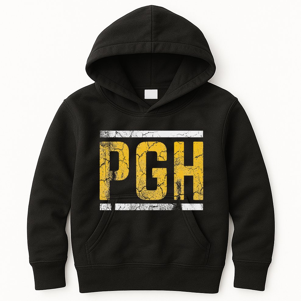 Pittsburgh Steel City Pennsylvania 412 Home Kids Hoodie