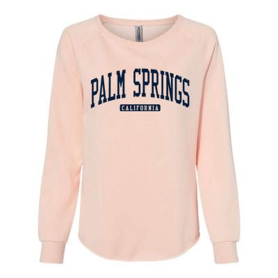 Palm Springs California Ca College University Style Womens California Wash Sweatshirt