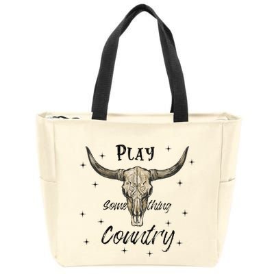 Play Something Country Zip Tote Bag