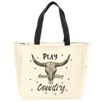 Play Something Country Zip Tote Bag