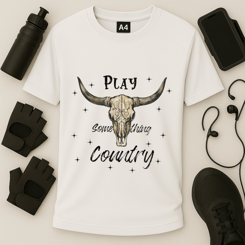 Play Something Country Cooling Performance Crew T-Shirt