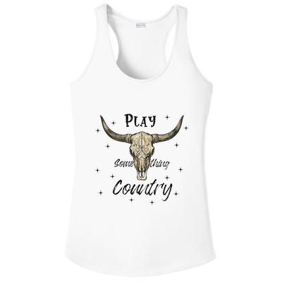Play Something Country Ladies PosiCharge Competitor Racerback Tank
