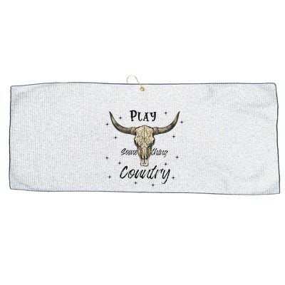 Play Something Country Large Microfiber Waffle Golf Towel