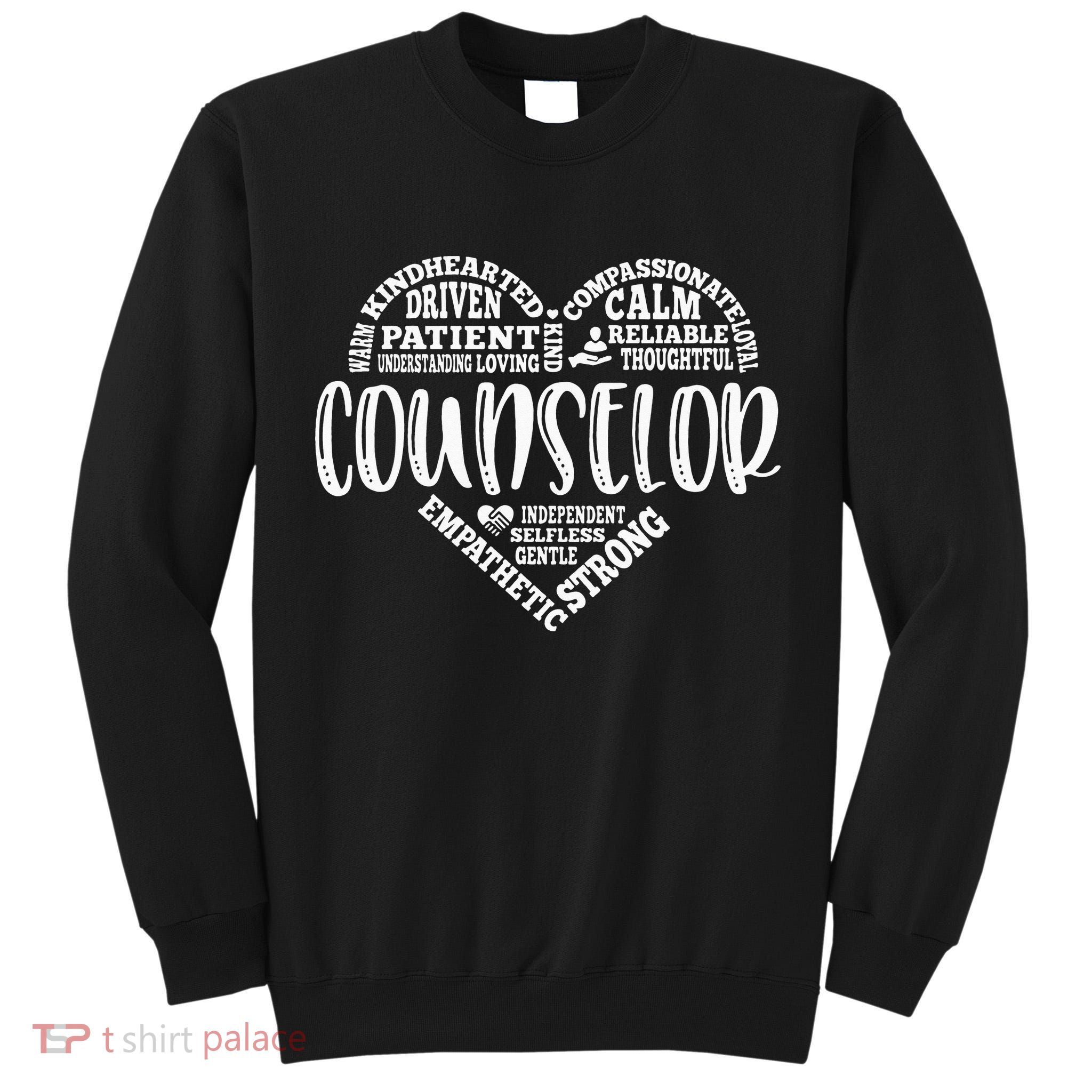 Proud School Counselor Student Counseling Profession Tall Sweatshirt