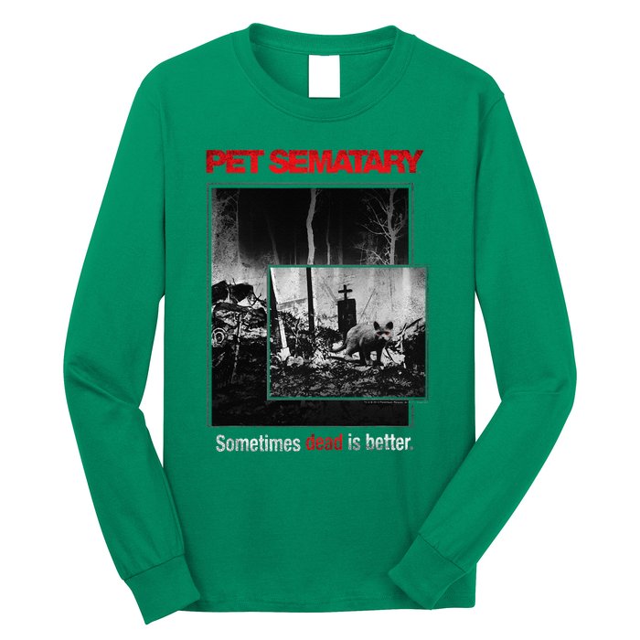 Pet Semetary Cat Poster Long Sleeve Shirt