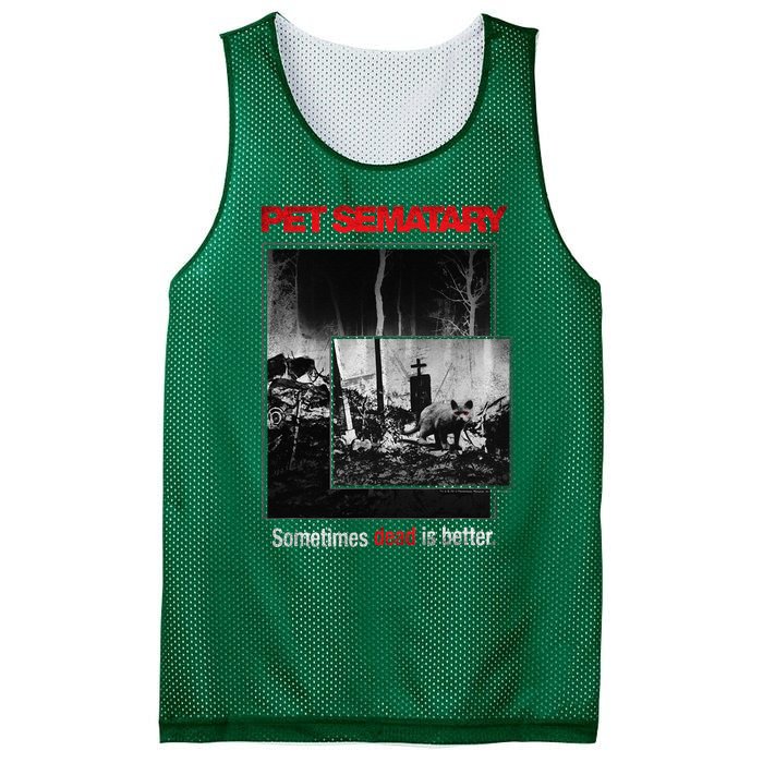 Pet Semetary Cat Poster Mesh Reversible Basketball Jersey Tank