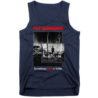 Pet Semetary Cat Poster Tank Top