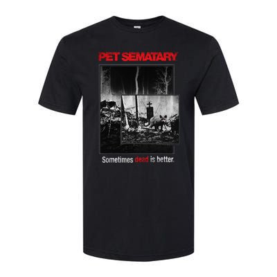 Pet Semetary Cat Poster Softstyle CVC T-Shirt