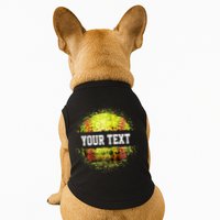 Personalized Softball Custom Name Family School Team Doggie Tank