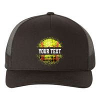 Personalized Softball Custom Name Family School Team Yupoong Adult 5-Panel Trucker Hat