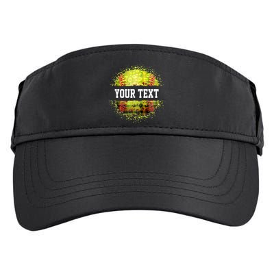 Personalized Softball Custom Name Family School Team Adult Drive Performance Visor