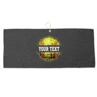 Personalized Softball Custom Name Family School Team Large Microfiber Waffle Golf Towel