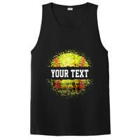Personalized Softball Custom Name Family School Team PosiCharge Competitor Tank