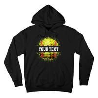 Personalized Softball Custom Name Family School Team Tall Hoodie