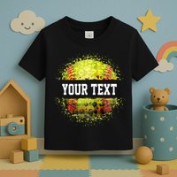 Personalized Softball Custom Name Family School Team Toddler T-Shirt