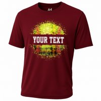 Personalized Softball Custom Name Family School Team Performance Shirt