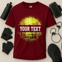 Personalized Softball Custom Name Family School Team Performance Shirt
