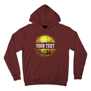 Personalized Softball Custom Name Family School Team Hoodie