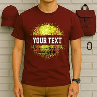 Personalized Softball Custom Name Family School Team T-Shirt